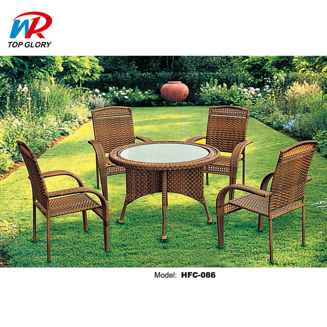 Factory Wholesale Outdoor Furniture Table and Chairs Outdoor Dining Chairs