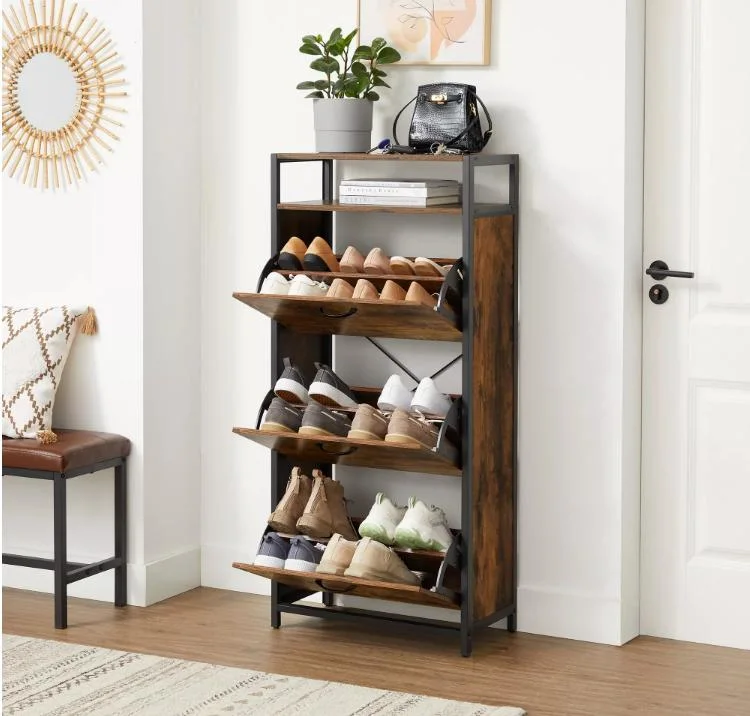 Prima Sliding Door Shoe Storage Cabinet Durable Shoe Cabinet