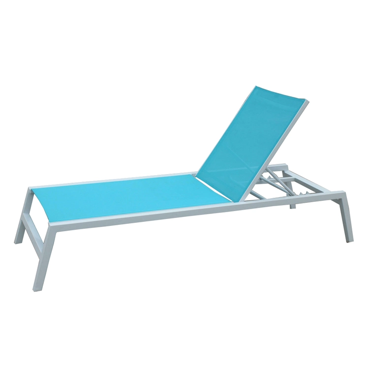 Outdoor Paito Pool Furniture Aluminum Sun Lounger Chair