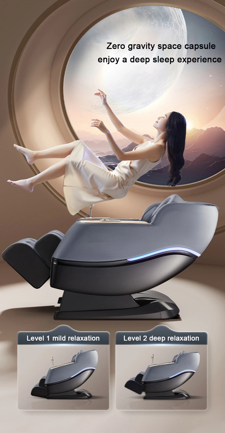 2023 Luxury Ai Music Shiatsu Full Body 4D Zero Gravity Chair Massage