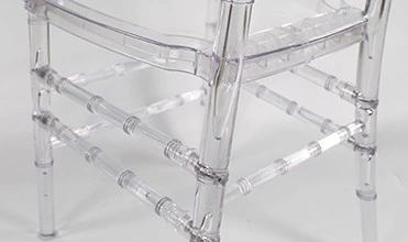 Wholesale Cheap Price Clear Plastic Resin Chivari Tiffany Phoenix Napoleon Transparent Hotel Chiavari Chair for Wedding