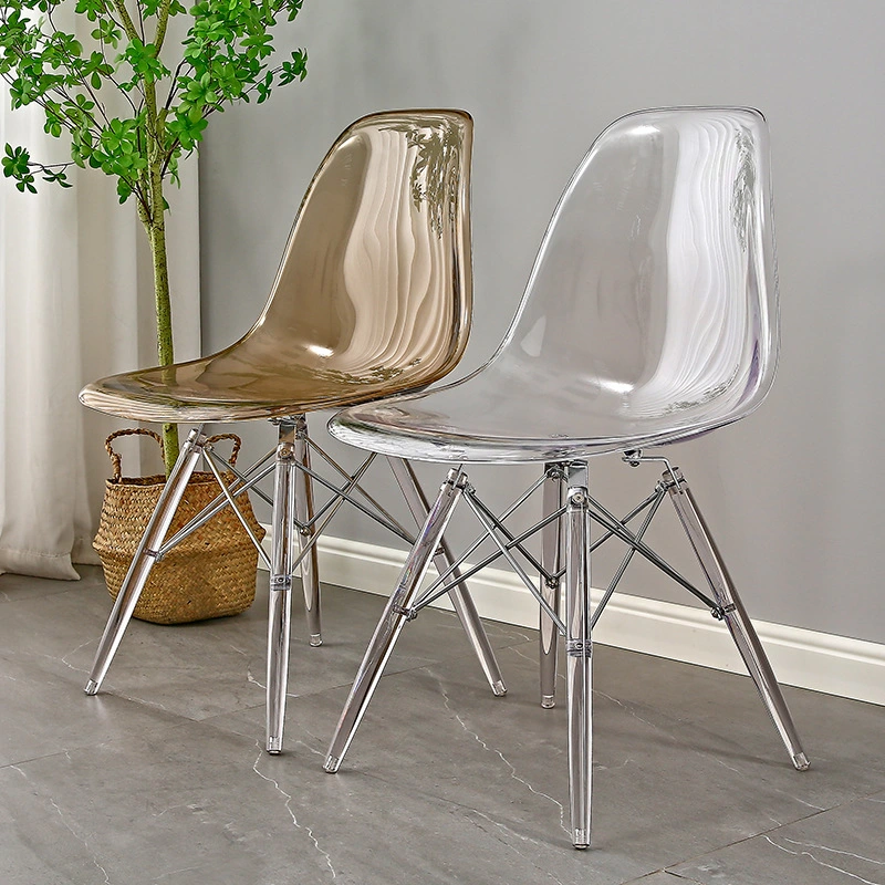 Wholesale Clear Acrylic Crystal Resin Event Tiffany Chiavari Transparent Plastic Dining Chair