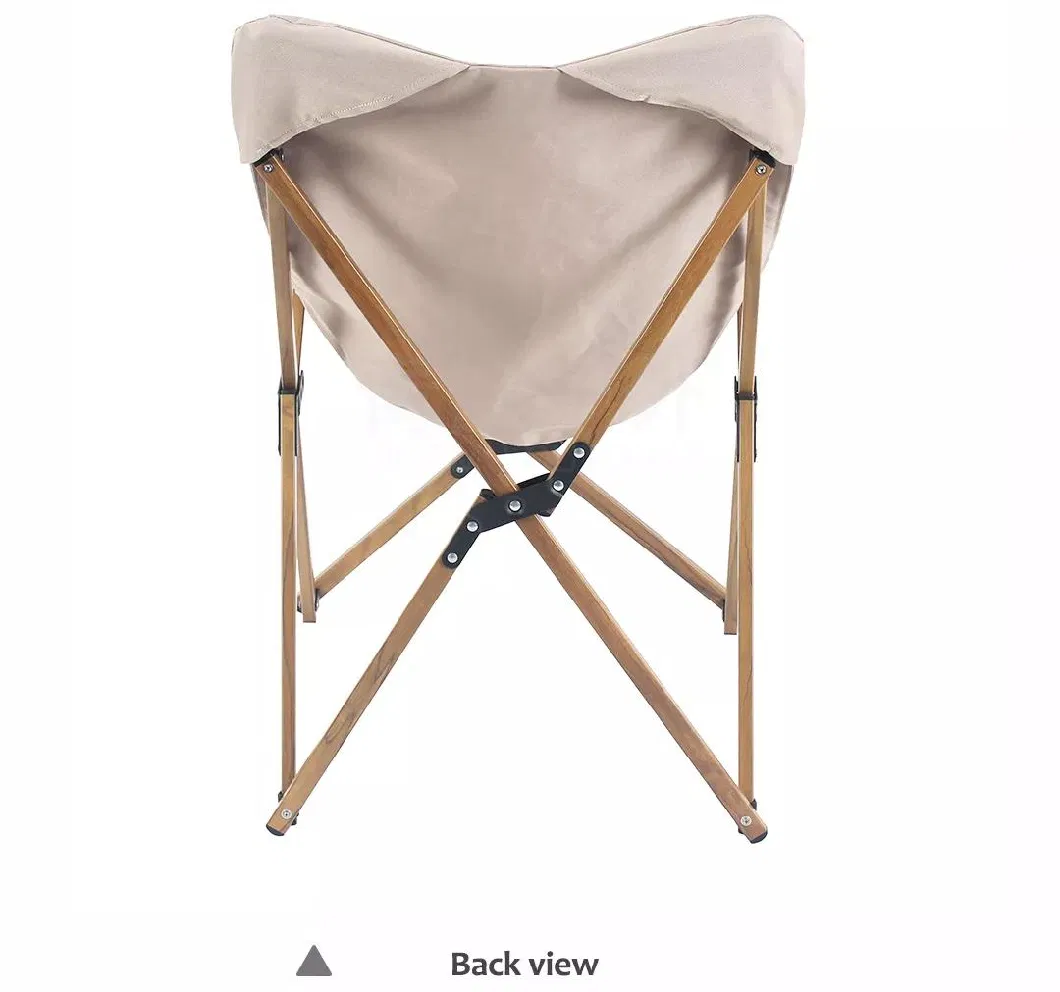 Folding Outdoor Camping Wooden Chair