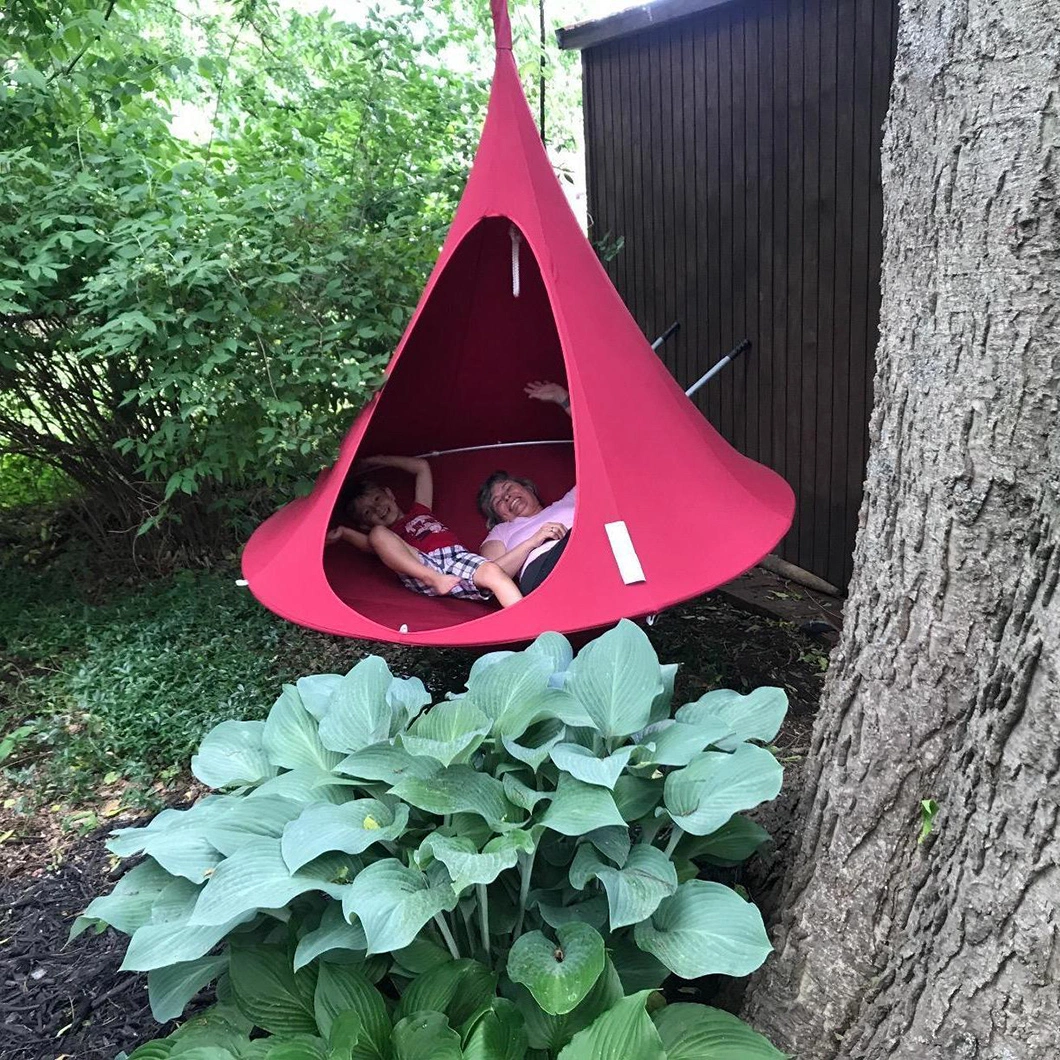 Outdoor Camping Swing Chair with Custom Butterfly Design and Oxford Cloth Hammock