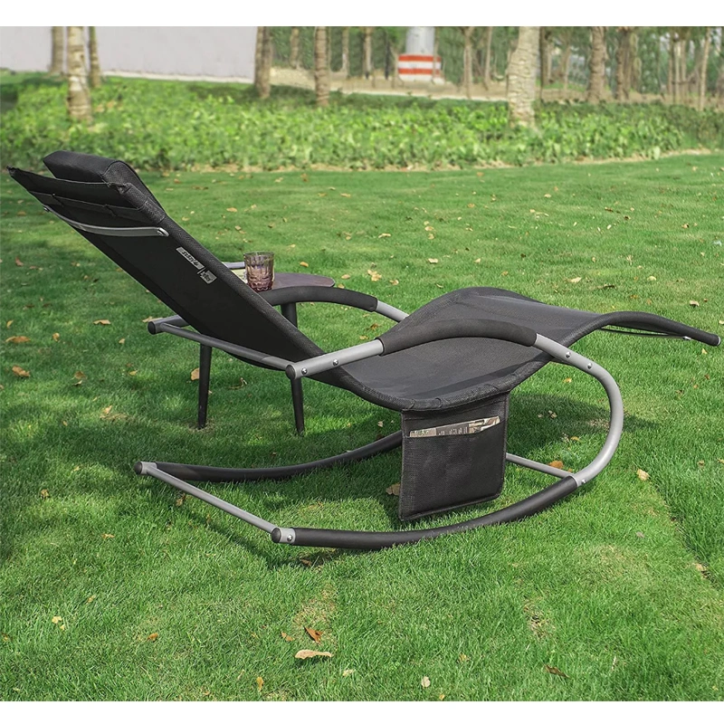 Patio Beach Teslin Mesh Lazy Patio Sunbed Sun Recliner Lounger