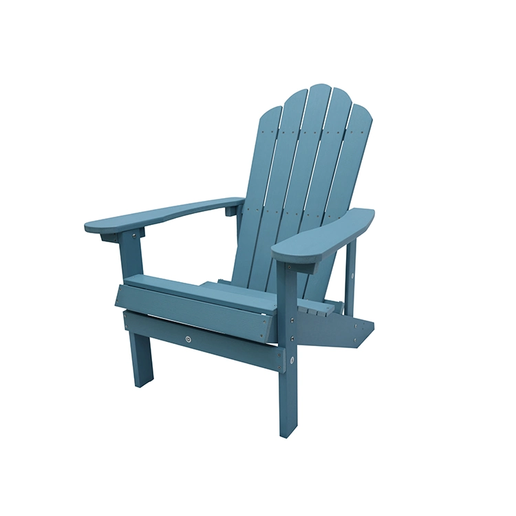 Good Quality Eco-Friendly Material Modern Design Outdoor Furniture Polystyrene Wood Different Colors Folding Chair Adirondack Chair