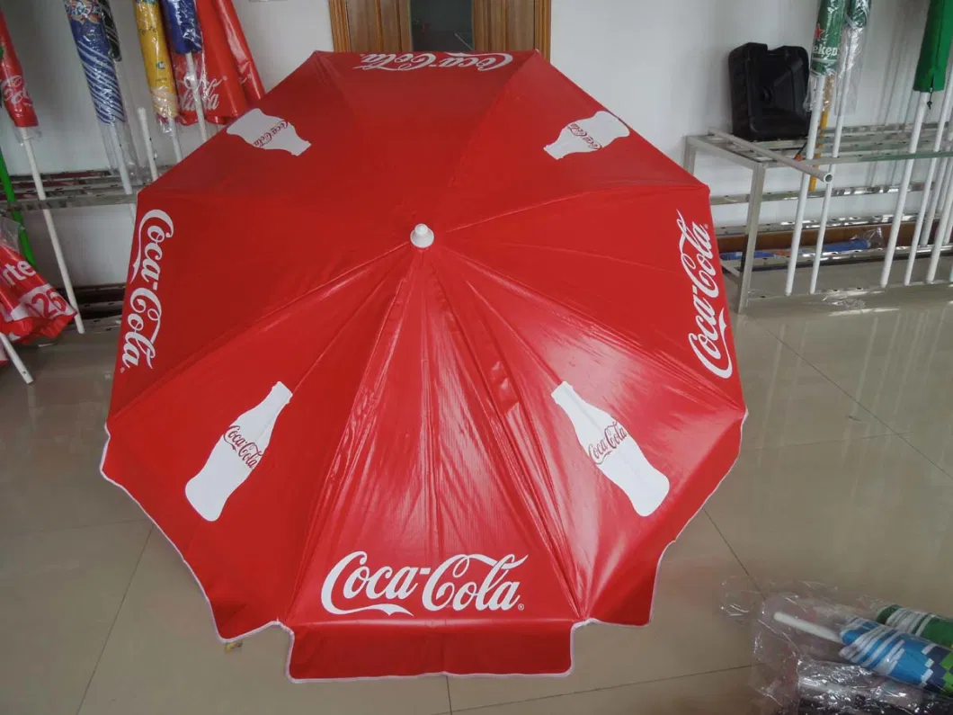 Custom Logo Print Beach Umbrella Mtn Advertising Outdoor Umbrella