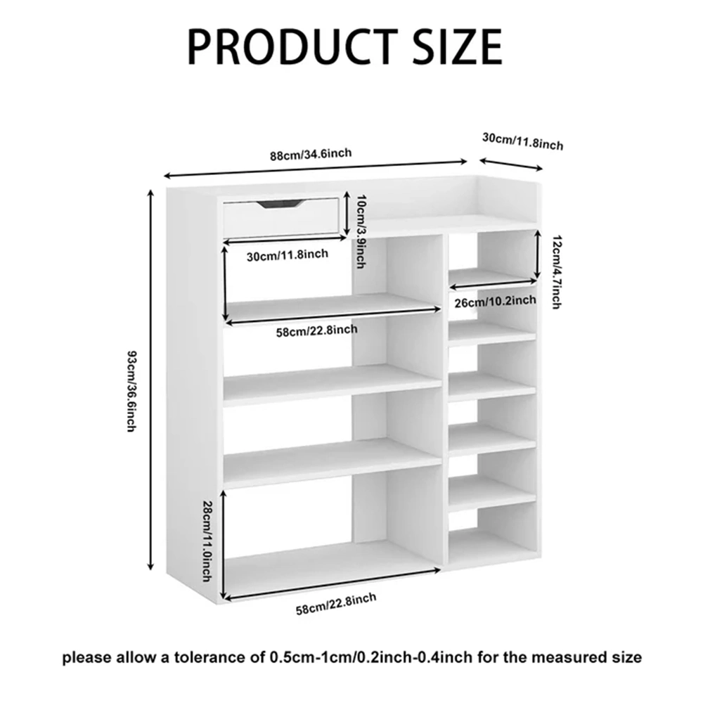 Living Room Modern Multi-Layer Simple Storage Display Shoe Cabinet Rack