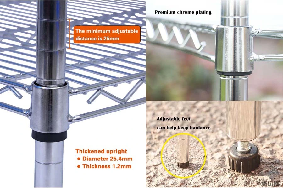 Industrial Wire Shelvings Dia 3.5mm to 6.3mm (800lb)