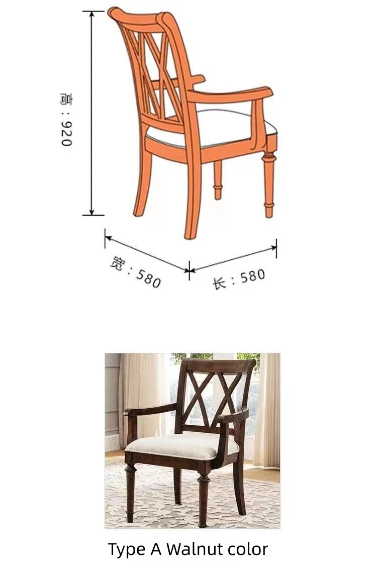 Wholesale of Solid Wood Family Dining Chairs in Factories