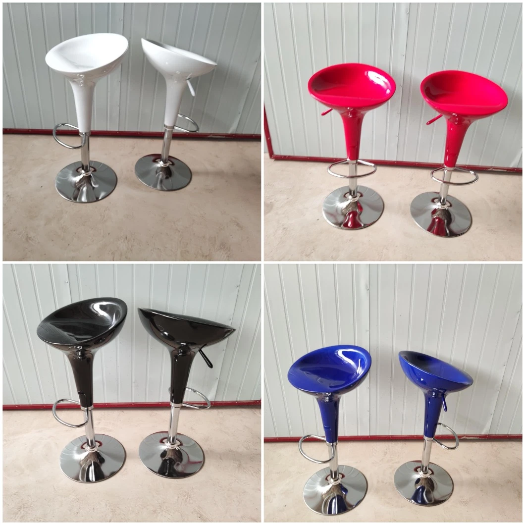 China Wholesale Modern Commercial Bar Furniture Swivel/Rotating/Lift ABS Barstools Price for Kitchen/Restaurant/Coffee Shop/Dining Room/Beauty Salon/Night Club