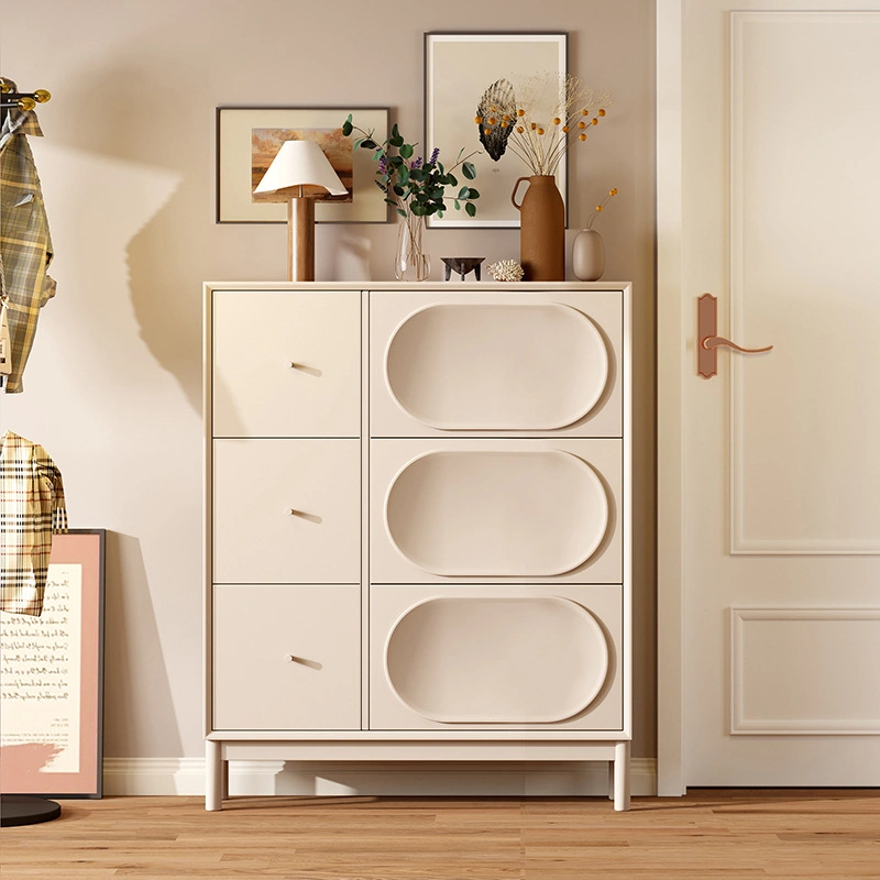 Modern Shoes Cabinet Storage Hallway Furniture Bedroom Pair Shoes Entryway Rack White Shoes Stool