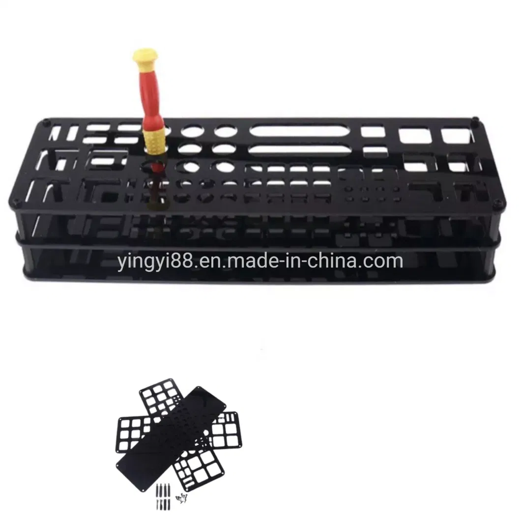 Hot Sale Factory Custom Acrylic Tool Bench Storage Rack