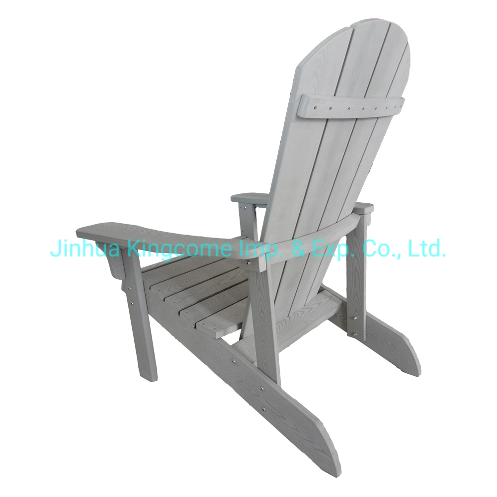 Outdoor Polystyrene/Plastic Wood Material Modern Design Adirondack Chair with New Design