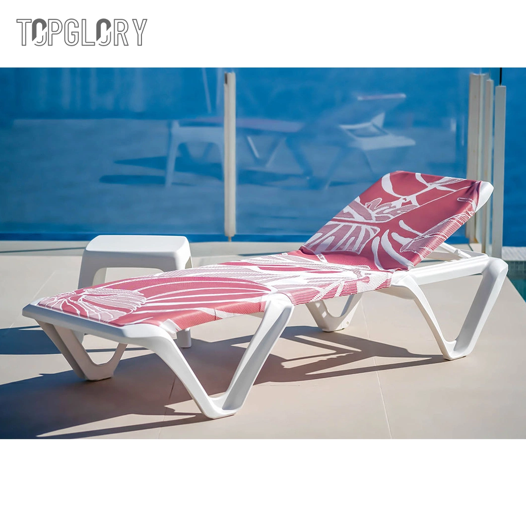 Outdoor Furniture Swimming Pool Chair Patio Rattan Chaise Sun Bed Lounger