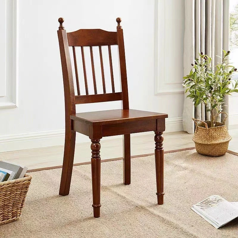 Wholesale of Solid Wood Family Dining Chairs in Factories