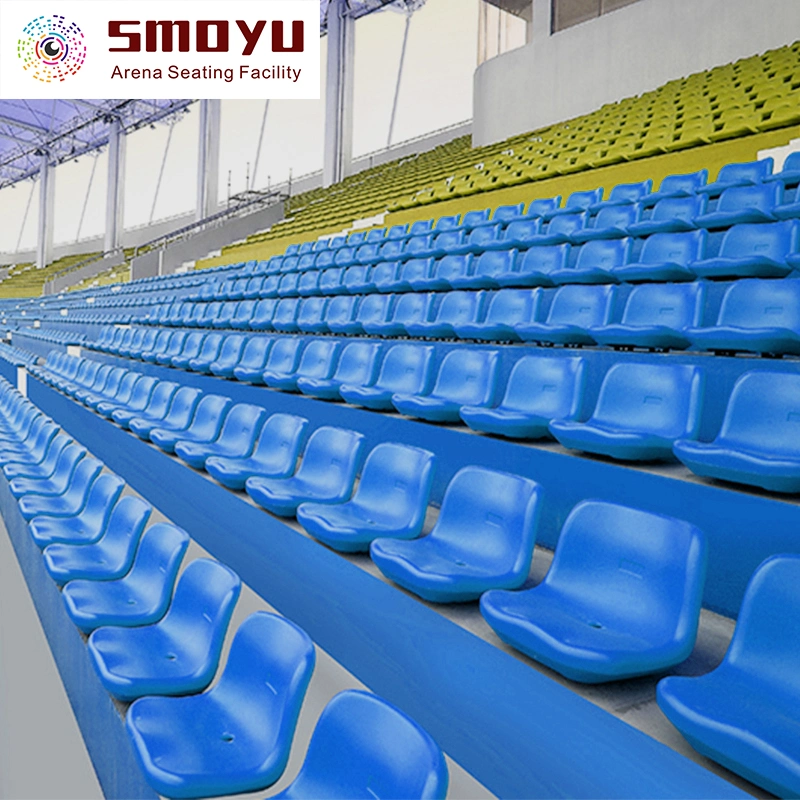 Outdoor UV Resistance Plastic HDPE Air Injection Blow Molded Stadium Seat