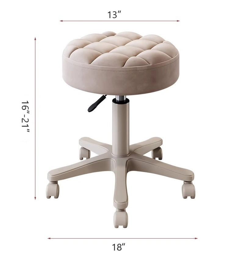 Adjustable Swivel Stool Chair for Kitchen Salon Bar Office Massage