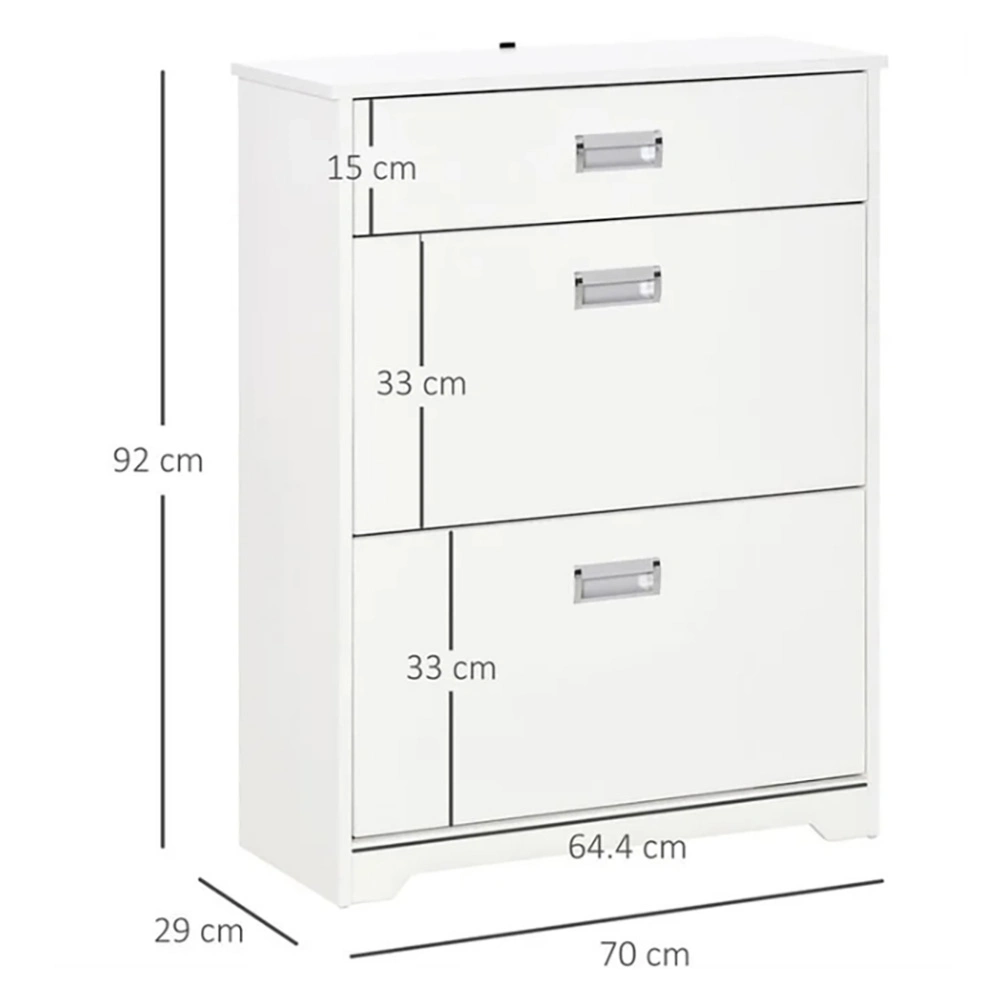 Wholesale High Quality Home Furniture 2-Tier Storage Cabinet Shoe Rack