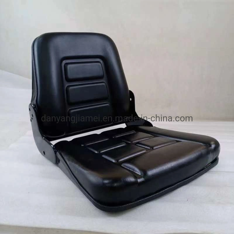 Black PVC Leather Steel Frame Tractor Seat Used in Outdoor