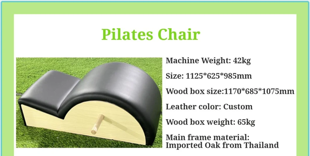 Bpe Commercial Use Portable Foldable Combo Wooden Pilates Reformer Wunda Chair