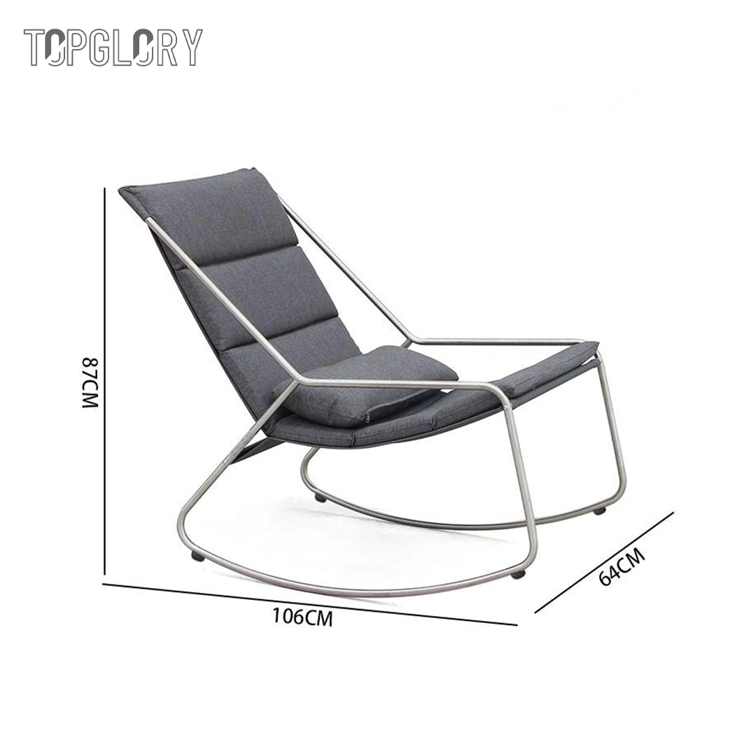 China Wholesale Outdoor Balcony Home Courtyard Garden Furniture Rocking Swing Chair