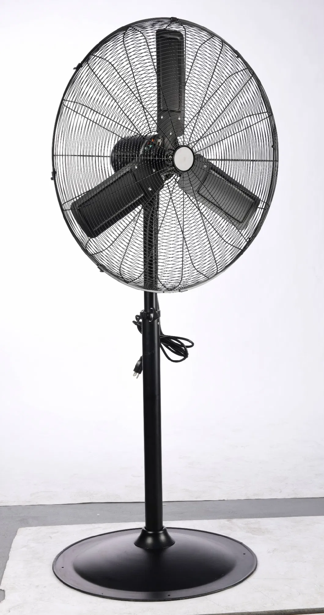 ETL 30 Inch Heavy Duty Industrial Commercial Pedestal Stand Fan.