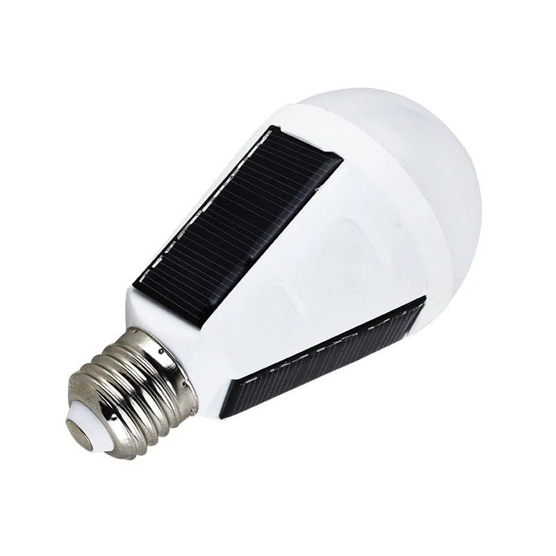 12W 1200mAh Hook LED Solar Rechargeable Bulbs