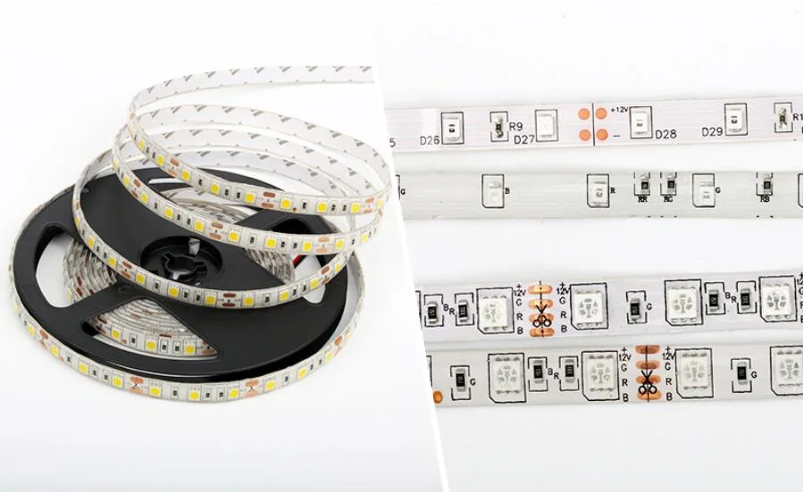 Outdoor Waterproof Tape Light Flexible RGB LED Strip Lighting