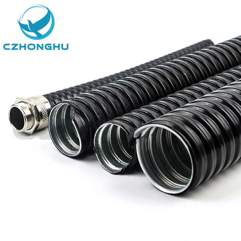 Electrical Fittings PVC Coated Flexible Metal Conduit