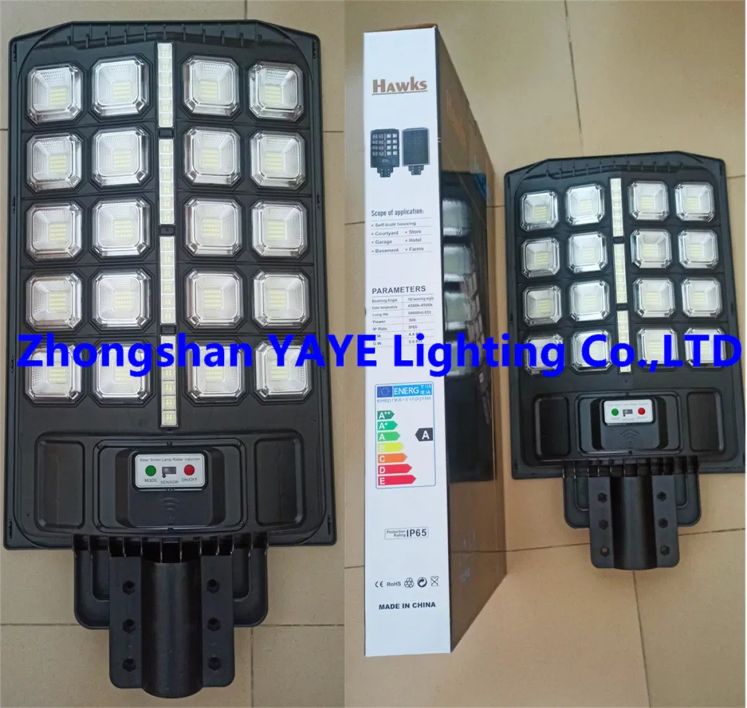 China Solar Manufacturer Aluminum 2000/1000/800/600/500W/400/300/200/100W LED Sensor IP66 Street Outdoor All in One Camera ABS COB Wall Flood Garden Road Light