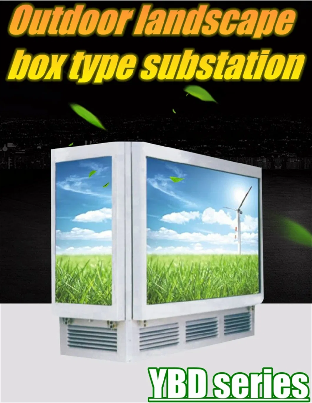 Ybd 6-10kv 30-2000kVA Outdoor Prefabricated Underground Box Type Substation