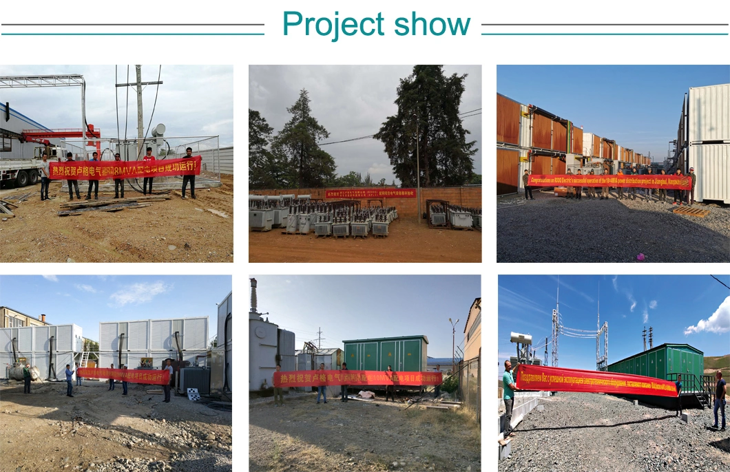 10kv 160 kVA 10/0.4 Kv Patent Protection Step Down Factory New Mobile Control Smart Compact Substation