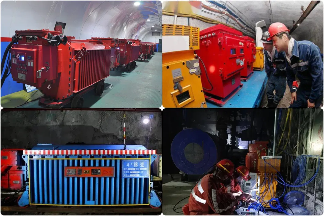 Kbsgzy 50-4000kVA Exp Explosion-Proof Mobile Substation for Mine Tunnel Dry-Type Explosion-Proof Transformer