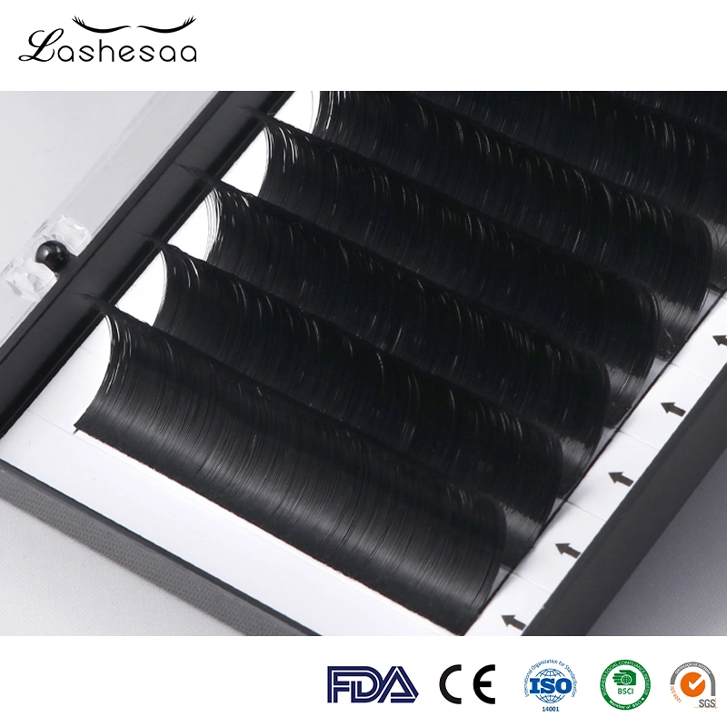 Mengfan China Wholesale Eyelash Extension Manufacturers OEM ODM Cashmere Dark Matte Eyelash Extension