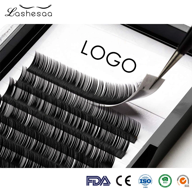 Mengfan China Wholesale Eyelash Extension Manufacturers OEM ODM Cashmere Dark Matte Eyelash Extension