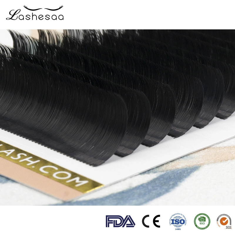 Mengfan China Wholesale Eyelash Extension Manufacturers OEM ODM Cashmere Dark Matte Eyelash Extension