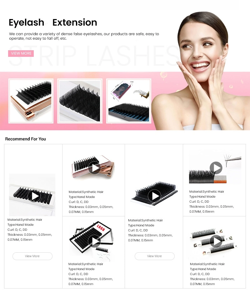 Mengfan China Wholesale Eyelash Extension Manufacturers OEM ODM Cashmere Dark Matte Eyelash Extension