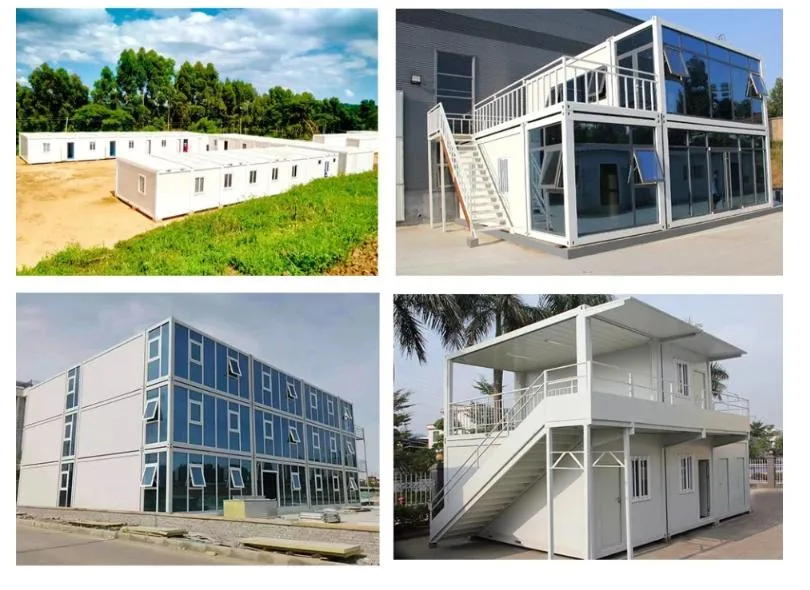 Prefab Modular Prefabricated Steel Container House for Carport/Hotel/Office/Living/Store