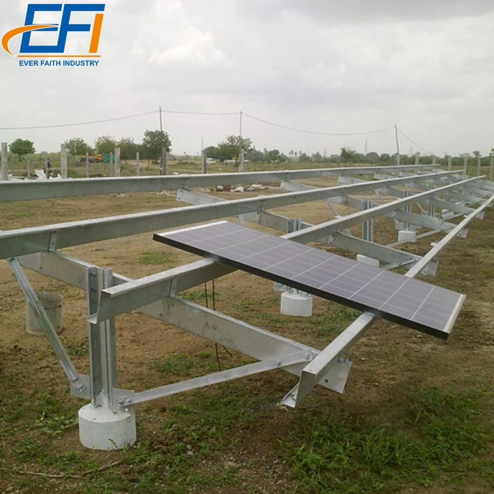 Ground Screw Photovoltaic Solar Mounting Structure System