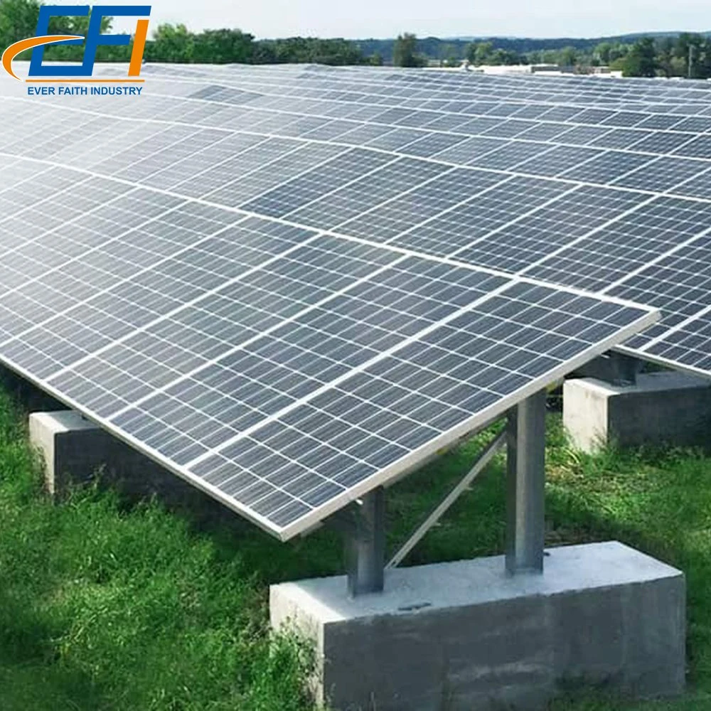 Ground Screw Photovoltaic Solar Mounting Structure System