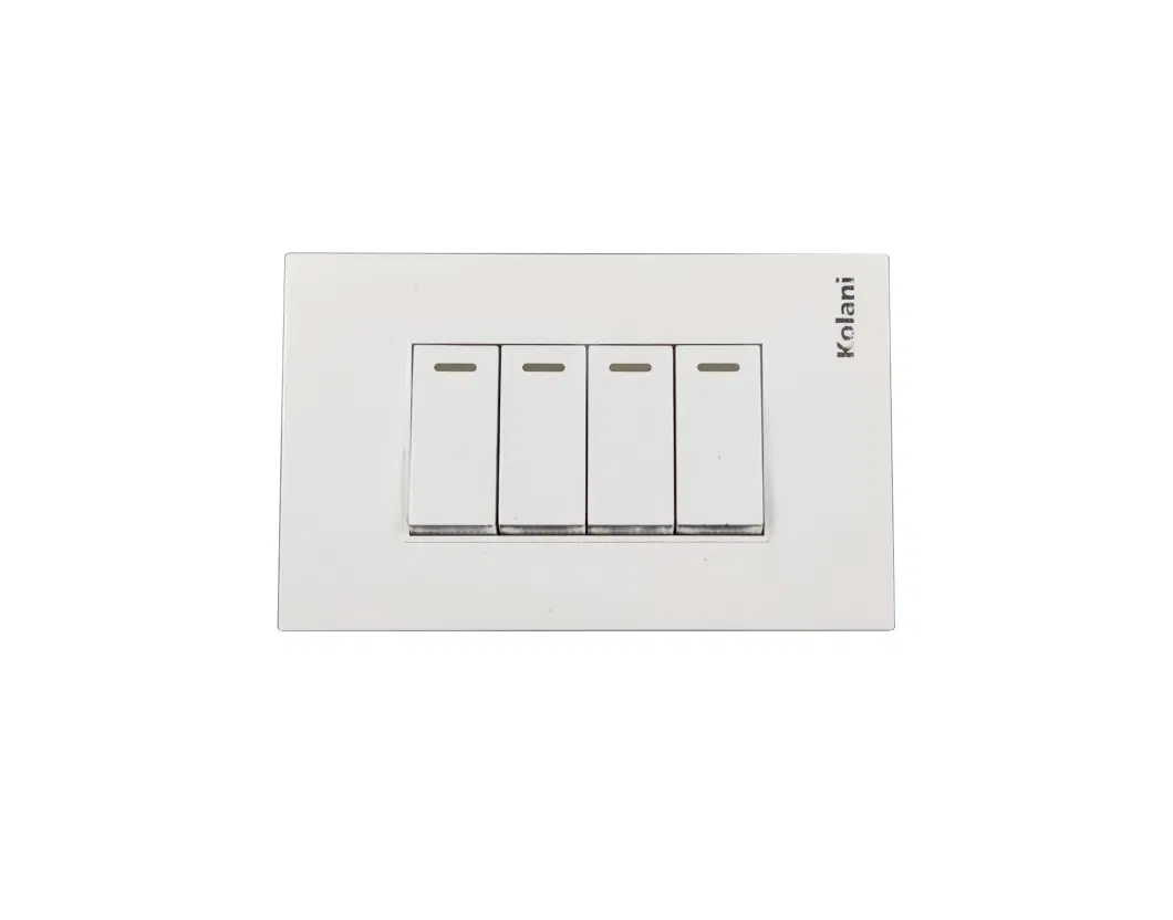 Home Automation Electrical Modern White Wall Power Switch for Lighting