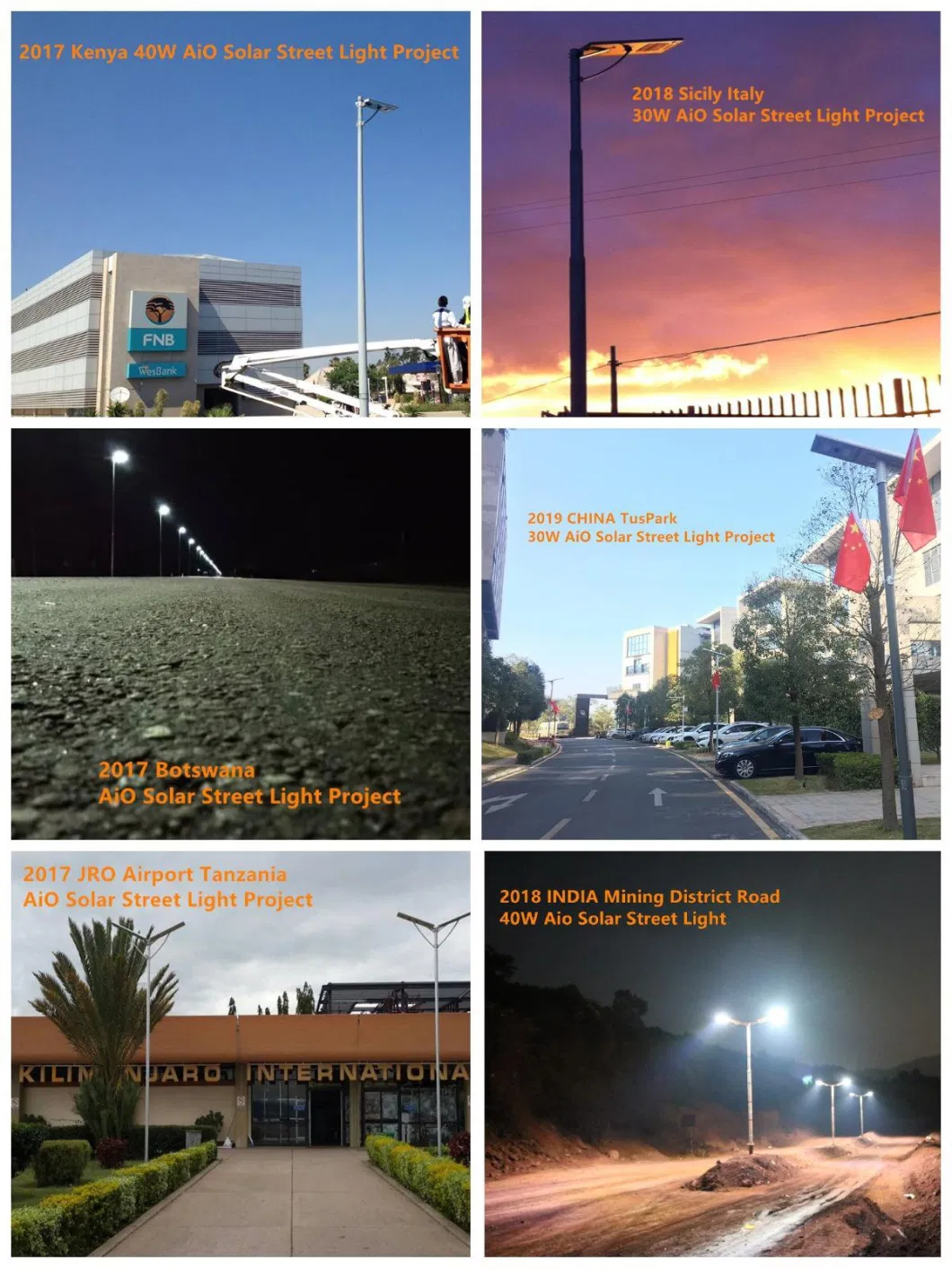 Esavior Green Energy High Brightness All in One Solar Street Light Manufacturer Integrated Solar LED Lighting