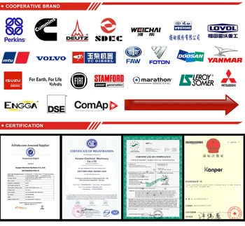 20kw 30kw 40kw 50kw 60kw Small Power Global Warranty Silent Diesel Generator