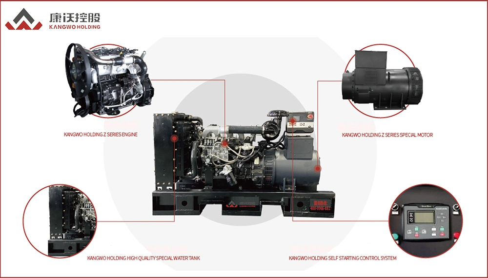 Three-Phase 80kw 100kw Ultra-Quiet Diesel Generator