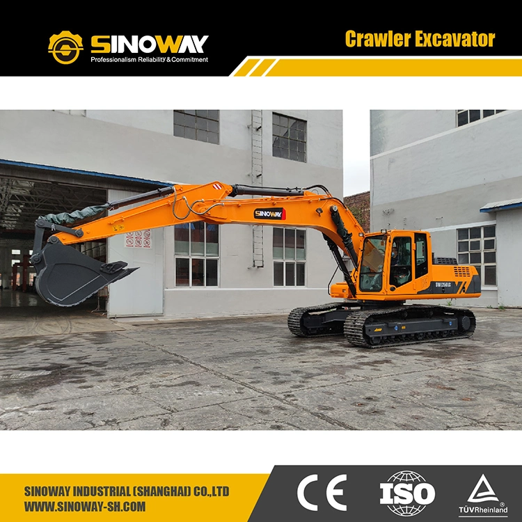 Chinese Small Mini Hydraulic Long Reach Backhoe Excavator 20 Ton 21 Ton 23 Ton 25 Ton Micro Construction Crawler Excavator for Sale