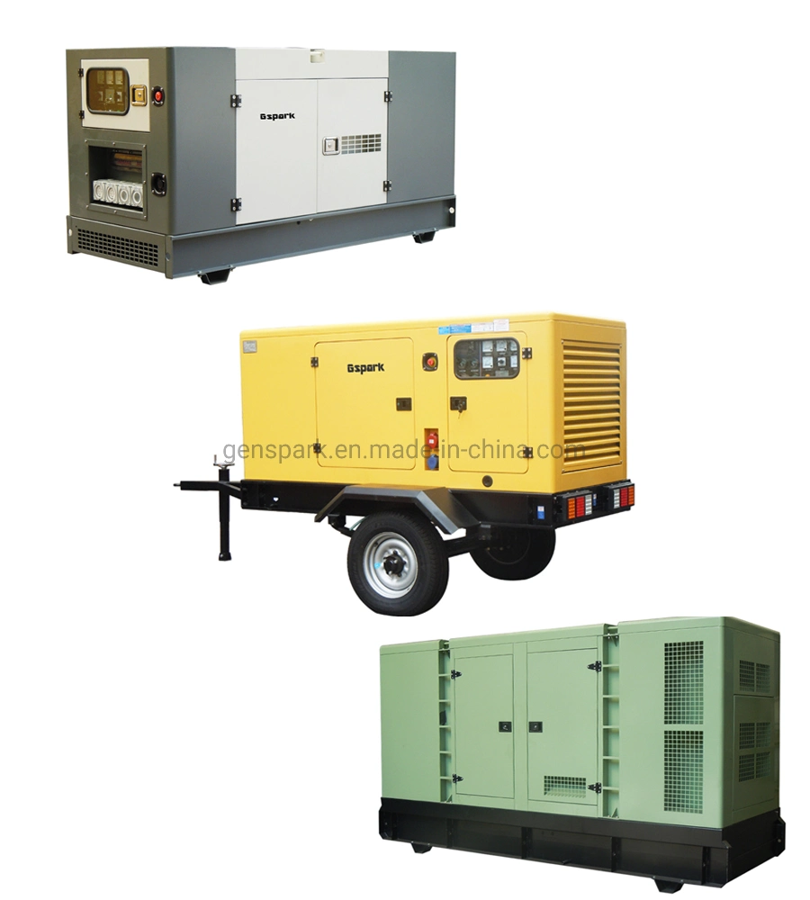 Silent Diesel Power Electric Generator 25 Kilowatt Generator with ATS Automatic Transfer