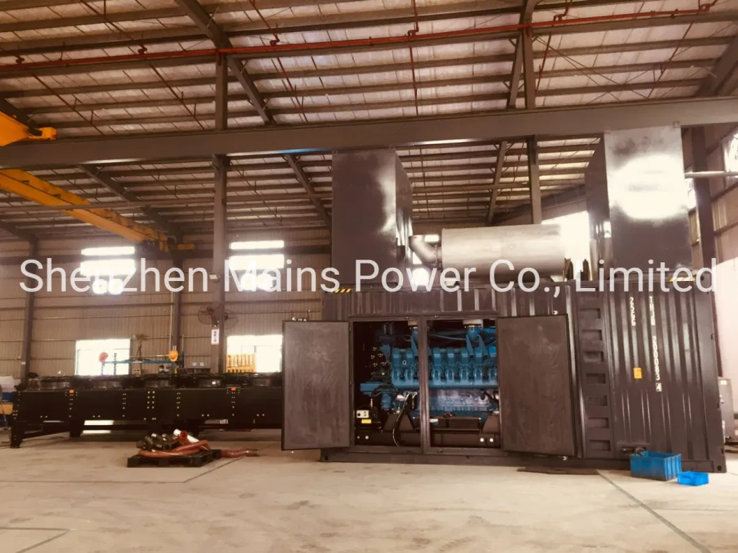 2250kVA 1800kw Mtu Diesel Generator Standby Power Plant 16V4000g23 Engine