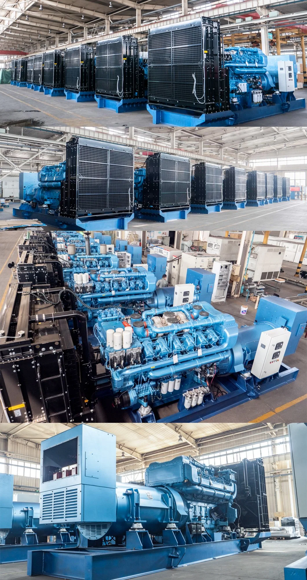 20kVA-2500kVA Mitsubishi/Perkin/Sdec/Yangdong Silent Diesel Power Electric Generator Power Station Generating Set Genset