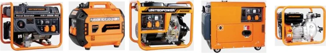 Unitedpower Manual Start 2000watts Power Equipment Quiet Silent Portable Inverter Digital Gasoline Gas Generators